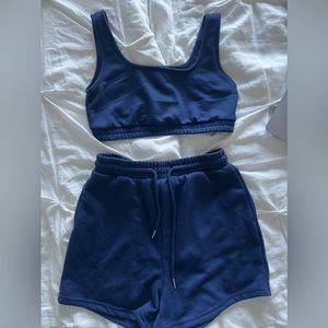 Navy matching set